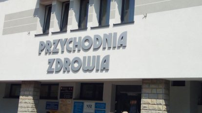 Przychodnia zdrowia przy alei Jana Pawła II w Kalwarii Zebrzydowskiej.