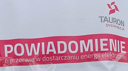 TAURON wyłączy prąd w powiecie wadowickim