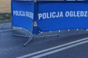 Śmiertelny wypadek na DK79