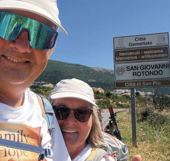 Dorota i Rafał Janoszowie: 1770 km pieszo do Ojca Pio