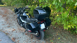 Wypadek motocyklisty w Kętach