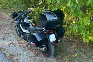 Wypadek motocyklisty w Kętach