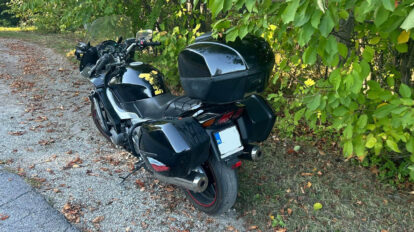 Wypadek motocyklisty w Kętach