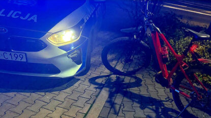59-letni rowerzysta został zatrzymany przez wadowicką drogówkę