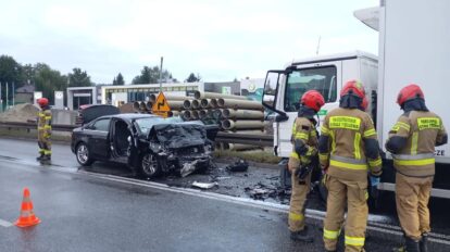 Śmiertelny wypadek na DK94 w Wieliczce