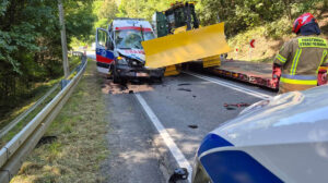 Groźny wypadek na DK75 w Czchowie!