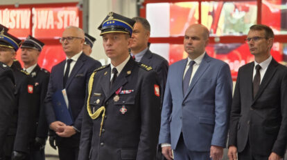 St. bryg. Wojciech Grzybczyk oficjalnie objął stanowisko Komendanta Powiatowego PSP w Wadowicach