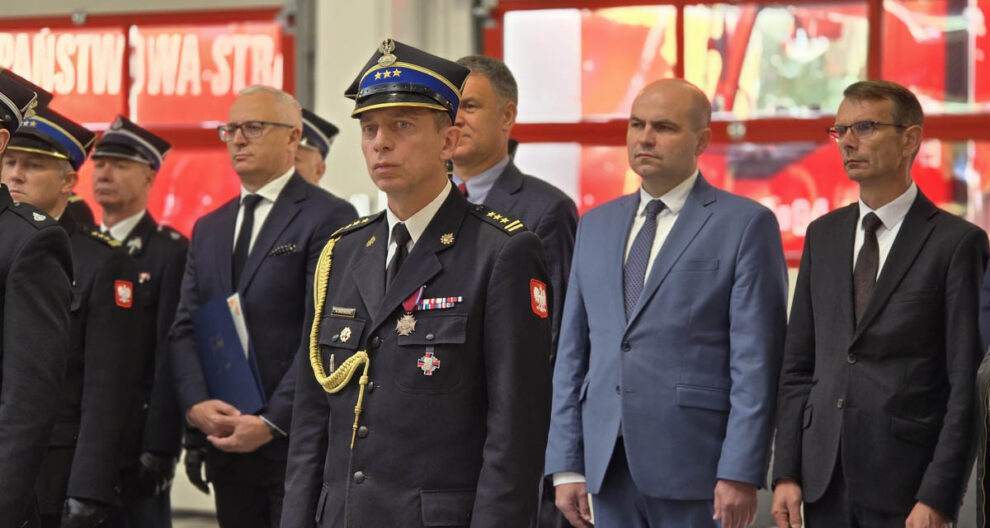 St. bryg. Wojciech Grzybczyk oficjalnie objął stanowisko Komendanta Powiatowego PSP w Wadowicach