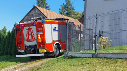 Akcja służb w Zebrzydowicach