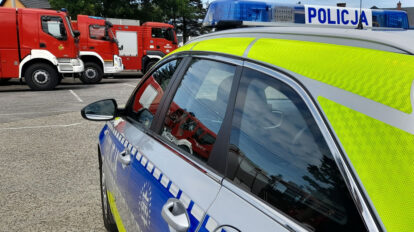 Wypadek w Witkowicach. 52-latek ranny podczas rozbiórki