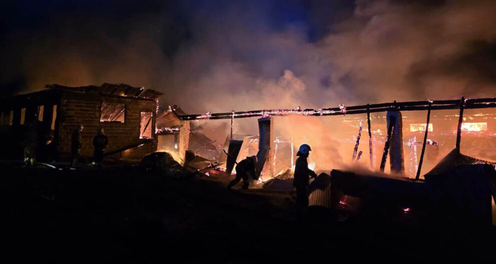 Tragiczny pożar w Lipnicy Dolnej. Zginęło około 50 sztuk bydła